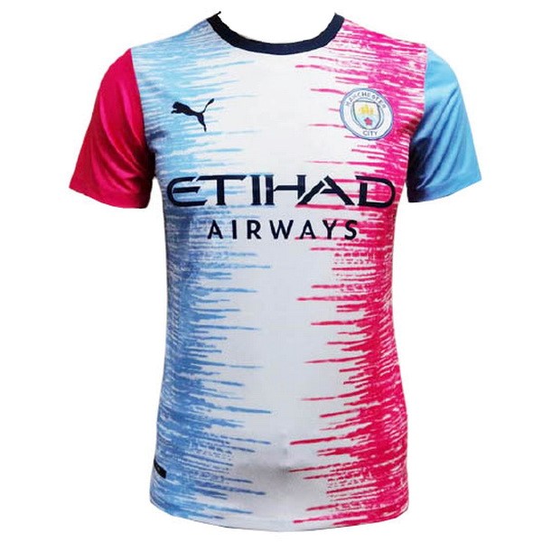 Authentic Camiseta Manchester City Especial 2021-2022 Azul Blanco